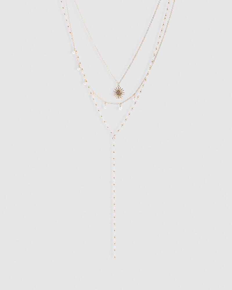 Karyn In LA Pearly Necklace Pack for Womens