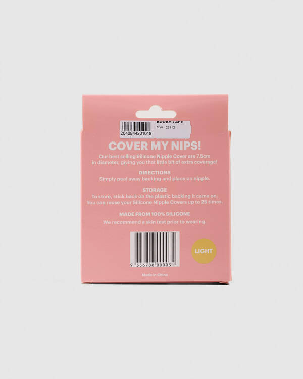 BOOBY TAPE B/T Silicon Nipple Cover for Womens