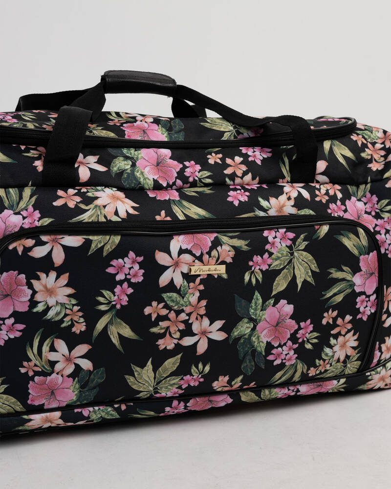 Mooloola Poppy Large Wheeled Travel Bag for Womens