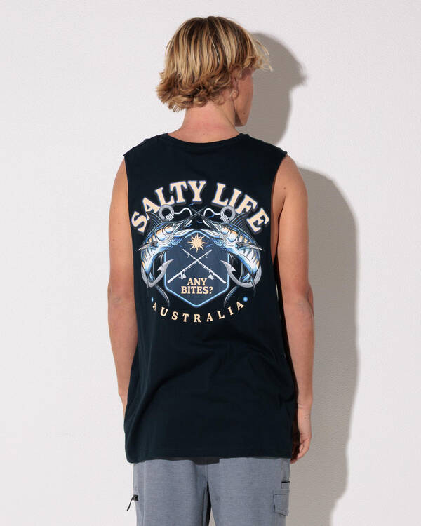 Salty Life Angler's Dream Muscle Tank for Mens