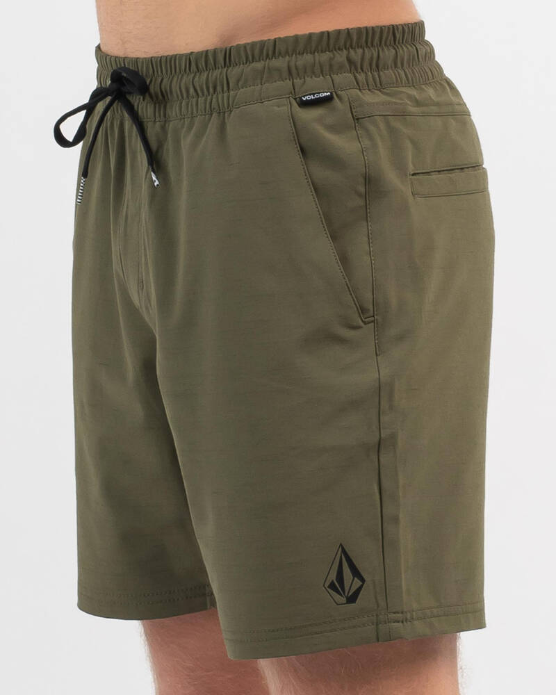 Volcom Understoned Hybrid Elastic Waist Shorts for Mens