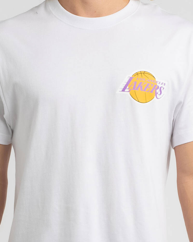 Mitchell & Ness Los Angeles Lakers Retro Repeat T-Shirt for Mens