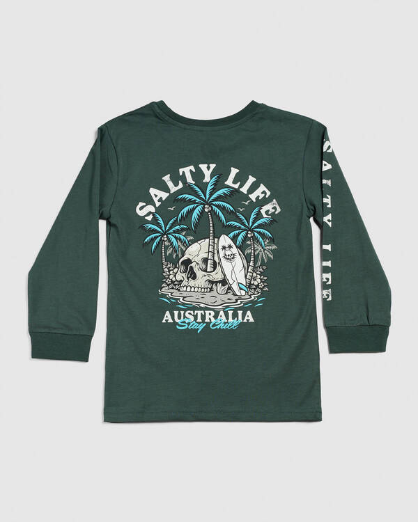 Salty Life Toddlers' Island's Edge Long Sleeve T-Shirt for Mens