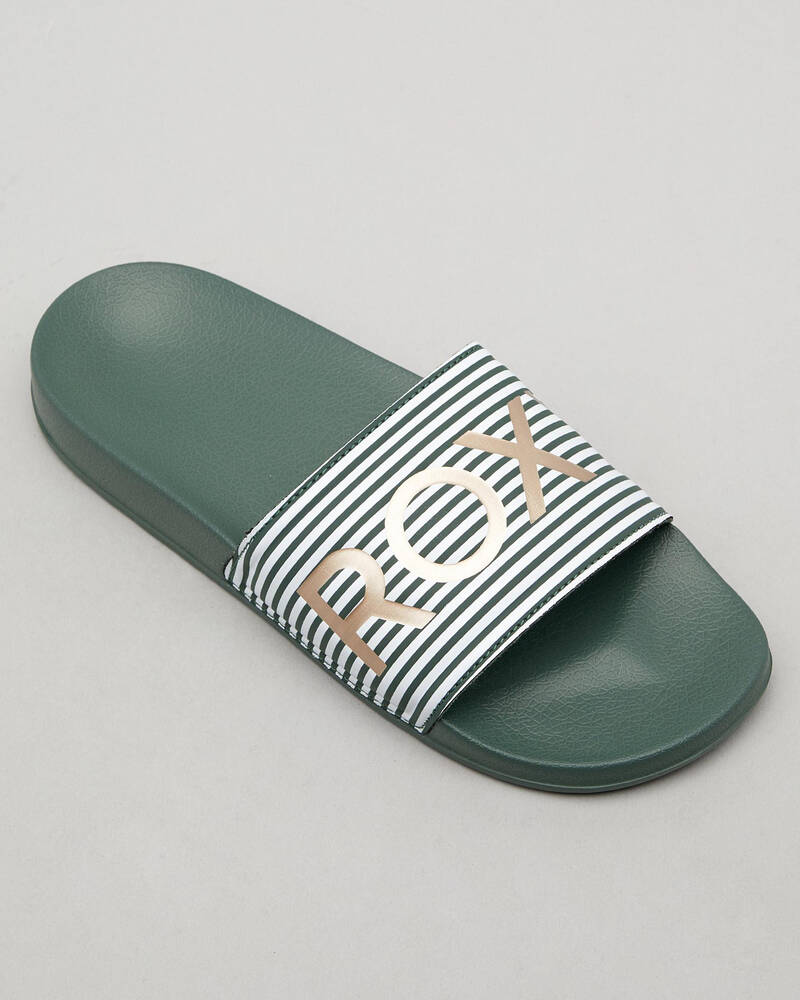 Roxy Womens Roxy Slippy Slide Sandals for Womens