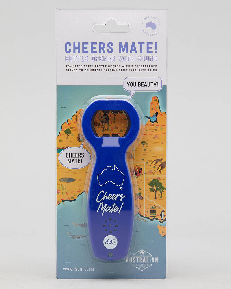 Shop Independence Studio Cheers Mate Bottle Opener In Multi Fast