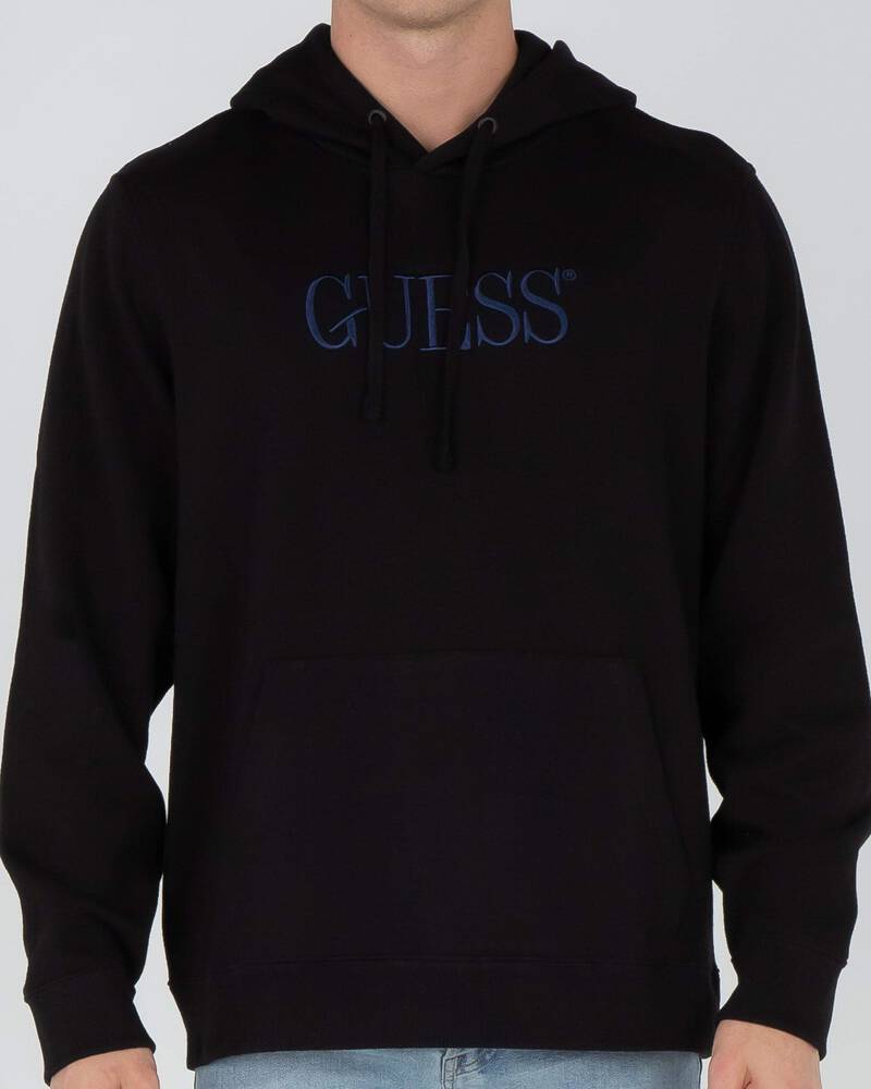 GUESS Jeans Eco Roy Fleece Hoodie for Mens