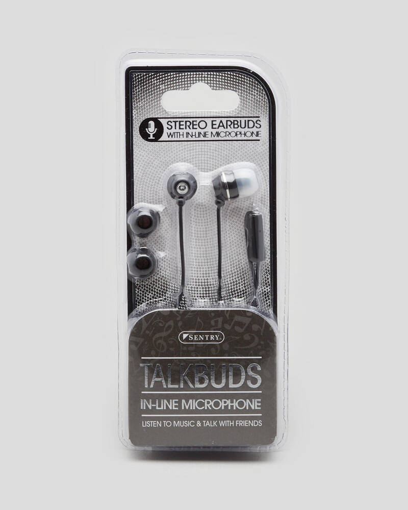 Sentry In-Ear Talk Buds With Mic for Mens