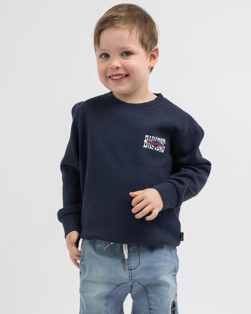 Billabong Toddlers' Shadow Diamond Crew Sweatshirt for Mens