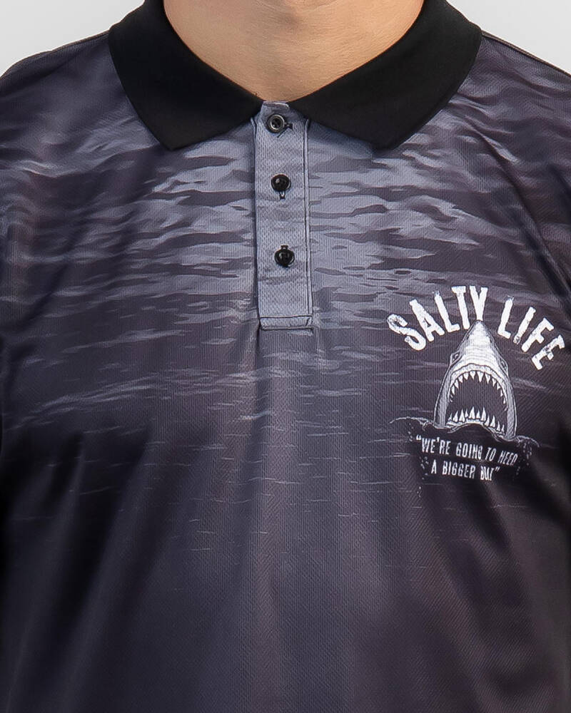 Salty Life Frenzy Polo Shirt for Mens