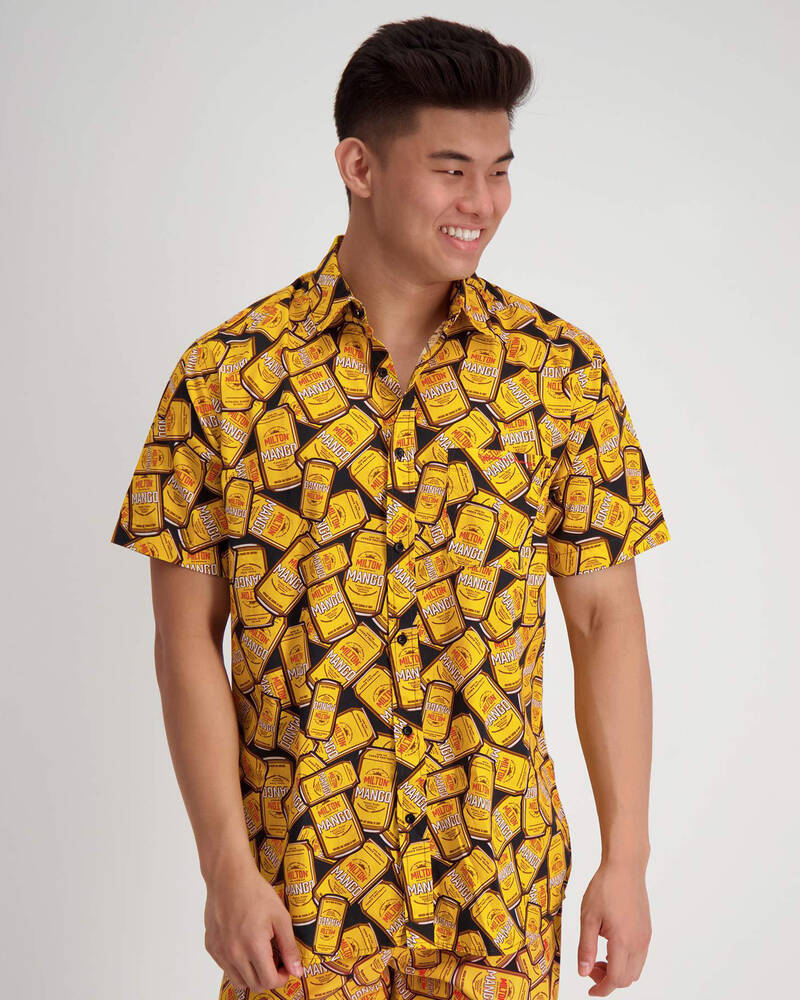 Milton Mango Fever Short Sleeve Shirt for Mens