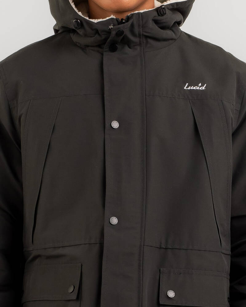 Lucid Crescendo Reversible Hooded Jacket for Mens