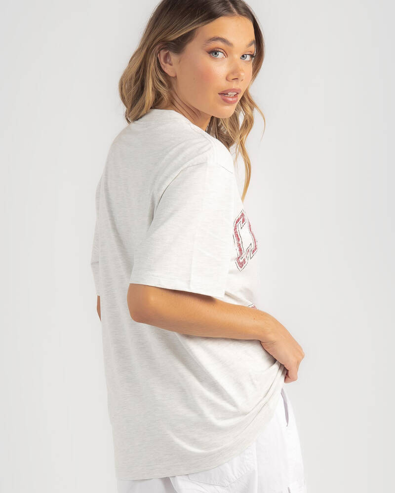 Mitchell & Ness Arch Logo T-Shirt for Womens