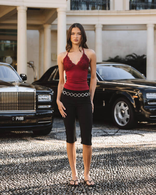 Ava And Ever Posh Capri Pants for Womens