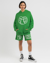 GUESS Originals J Balvin Paz Hoodie for Womens image number null