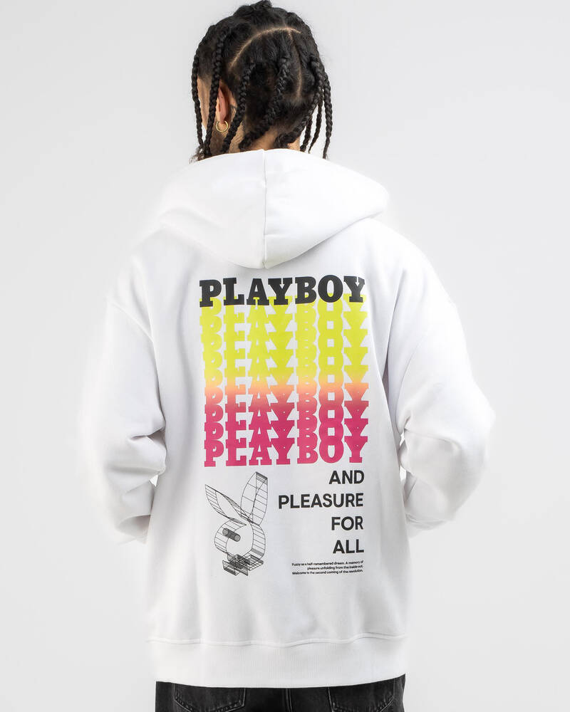 Playboy 3D Stacked Hoodie for Mens