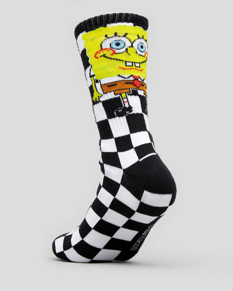 Vans SpongeBob Crew Socks 1 Pack L/XL for Mens