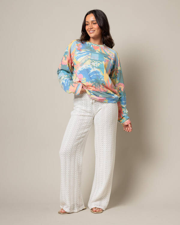 Rip Curl Surf Side Relaxed Sweatshirt for Womens