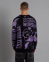 Worship Supplies Chico End Knit Sweatshirt for Mens image number null