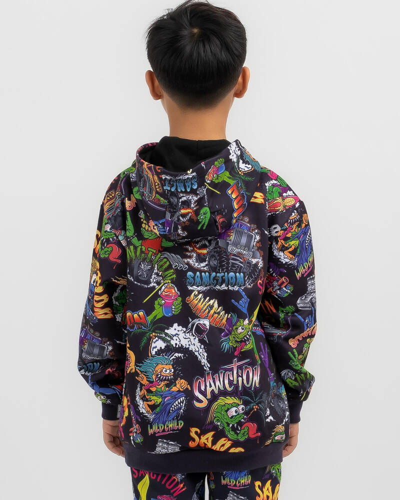 Sanction Toddlers' Monsters Hoodie for Mens