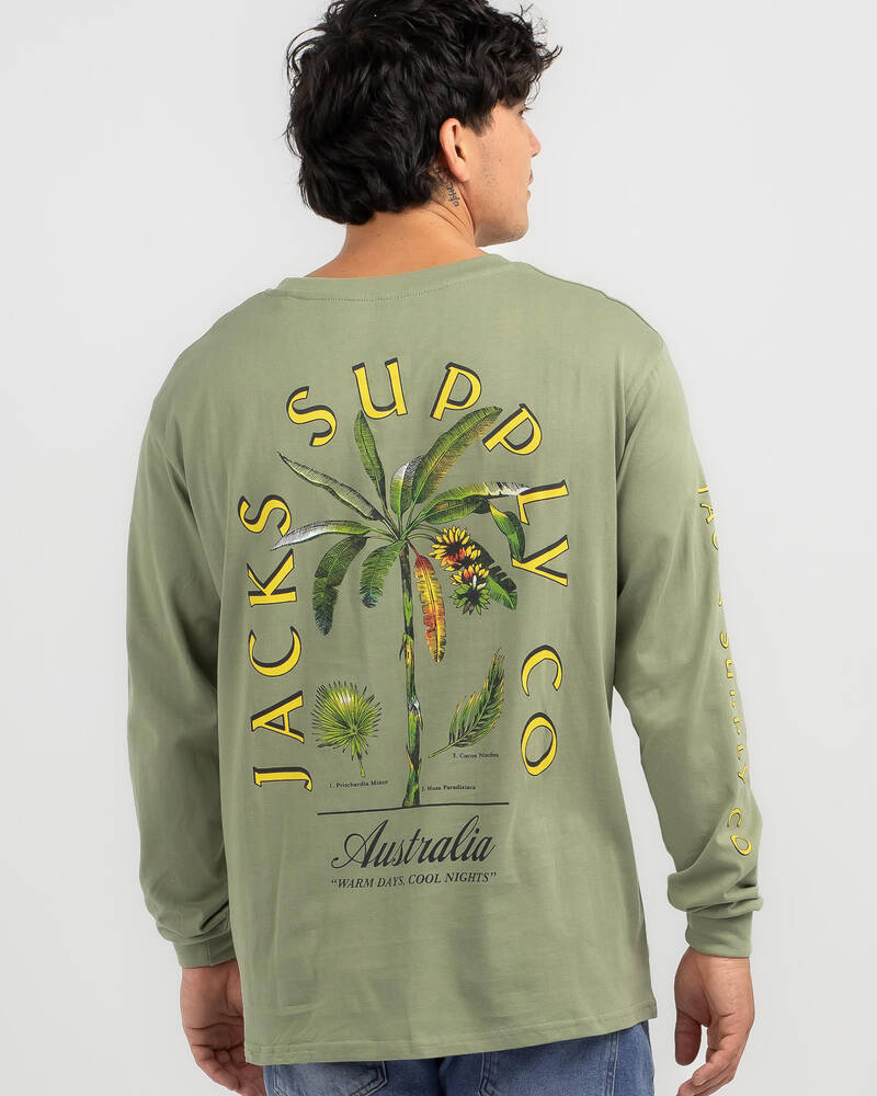 Jacks Maui Long Sleeve T-Shirt for Mens