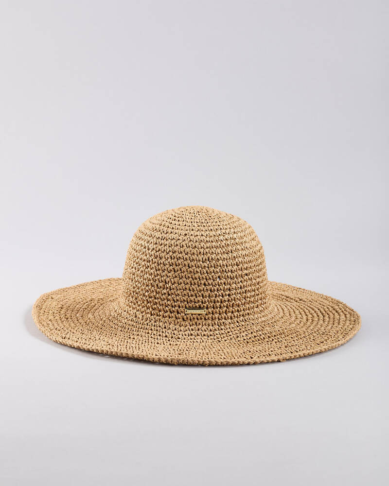 Rusty Romance Floppy Hat for Womens