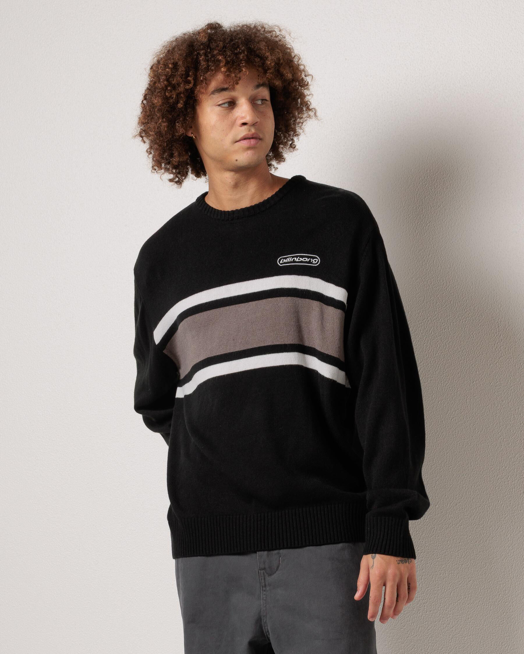Billabong SPEC-73 　セミドライ　フルオーダー　起毛3ミリ Shop Billabong Spec 73 Panel Sweater In Black - Fast Shipping