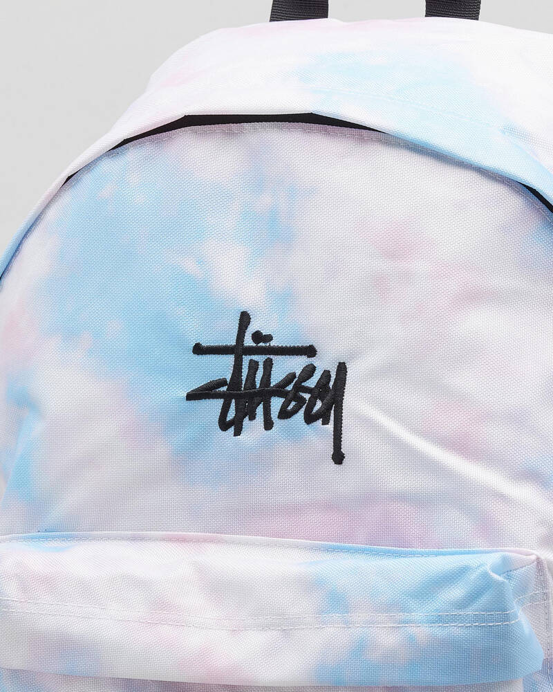 Stussy Tie Dye Graffiti Backpack for Womens
