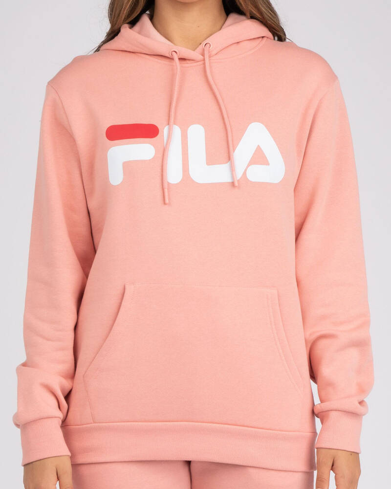 Fila Classic Hoodie In Mellow Rose - Fast Shipping & Returns Beach United States