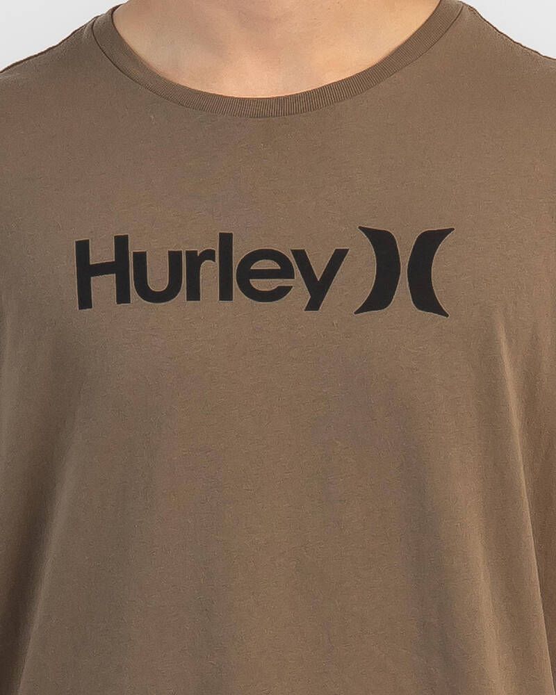 Hurley WSH One and Only Solid T-Shirt for Mens