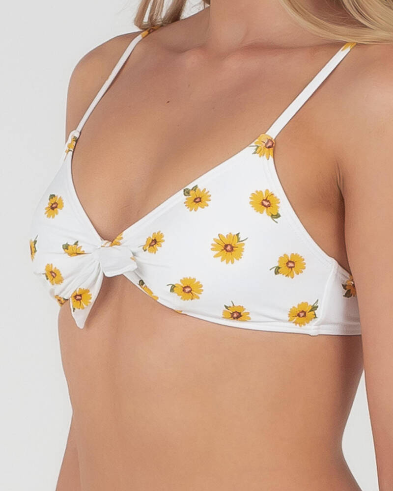 Kaiami Sunflower Bikini Top for Womens
