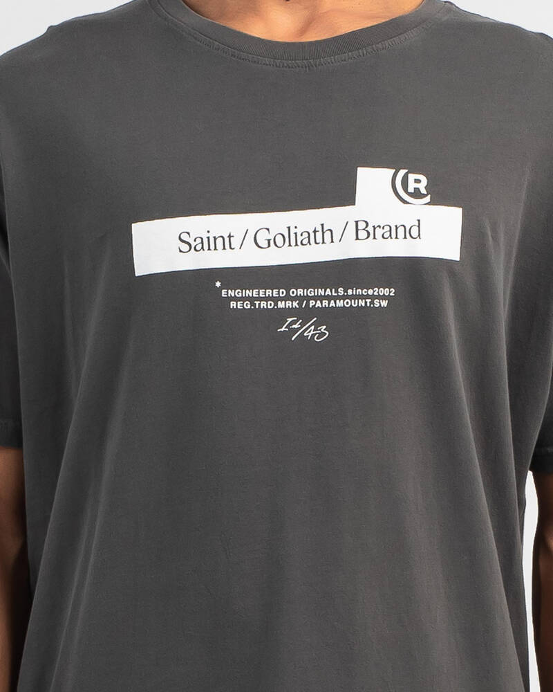 St. Goliath Paste T-Shirt for Mens