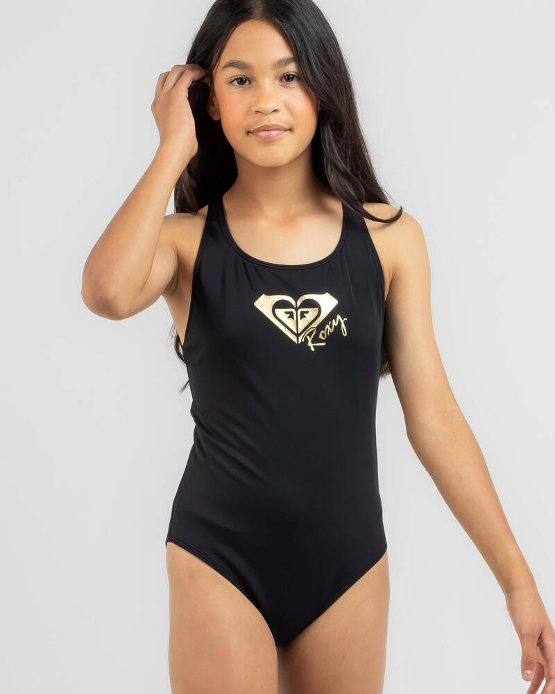 Roxy Girls' Basic One Piece Swimsuit for Womens