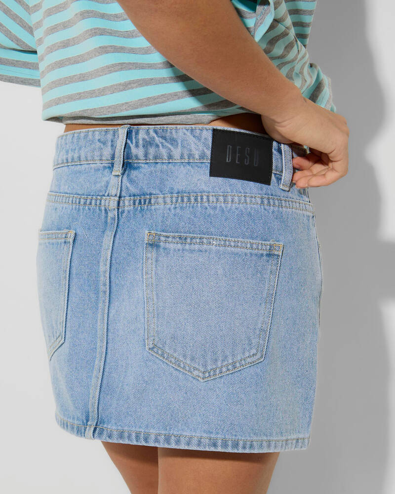 DESU Bells Denim Skirt for Womens