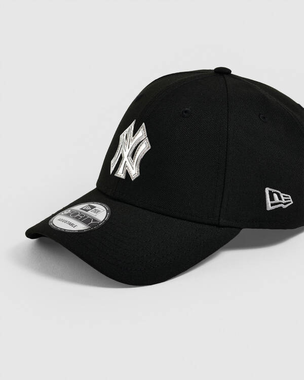 New Era NY Yankees Metal Logo Cap for Womens