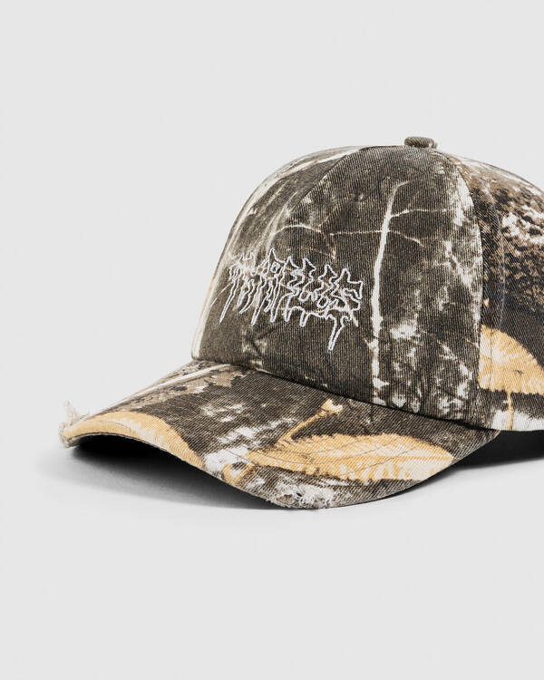 Thrills Cut and Shattered 5 Panel Realtree Cap for Unisex