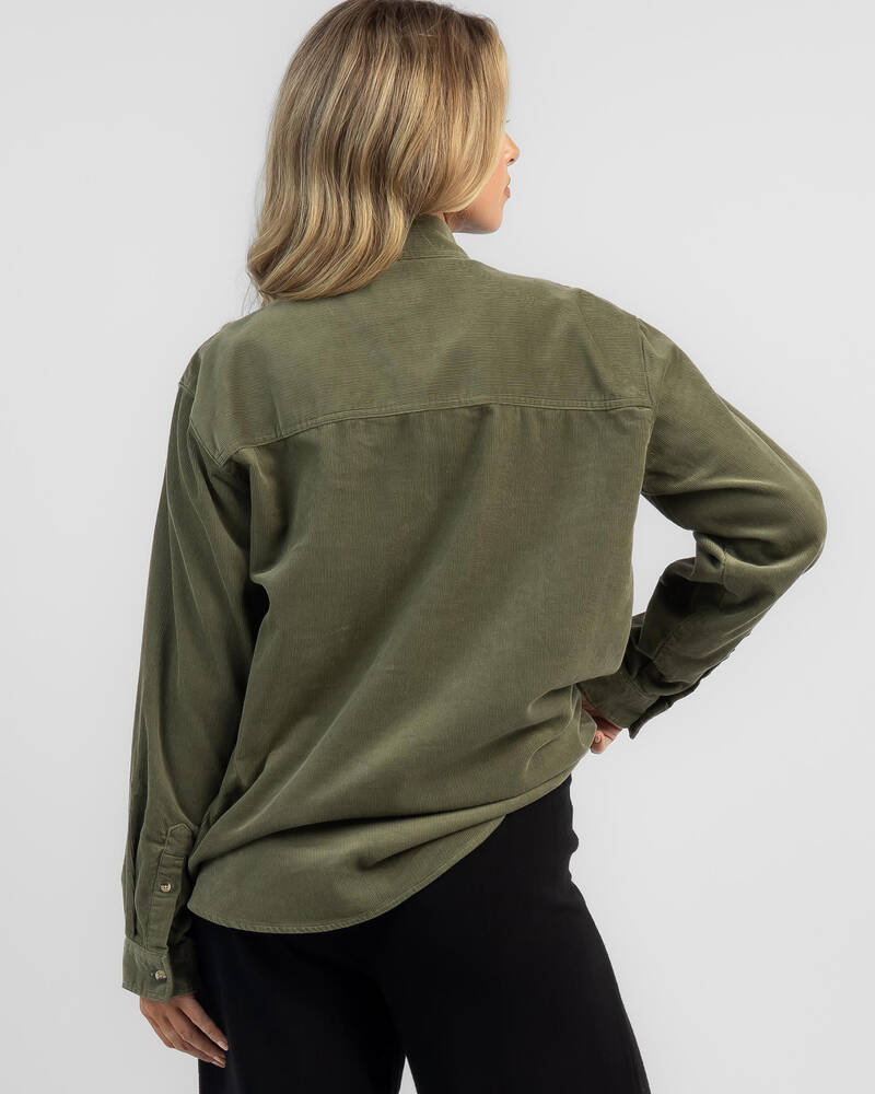 Brixton Bowery Boyfriend Shirt for Womens