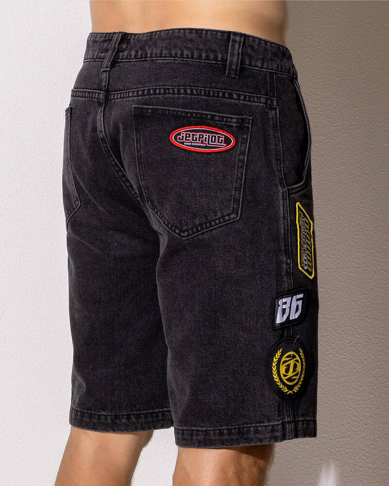 Jetpilot Factory Denim Shorts for Mens