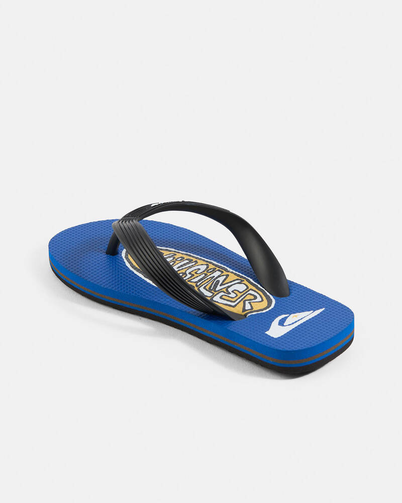 Quiksilver Toddlers' Moncata Art SPKD Thongs for Mens