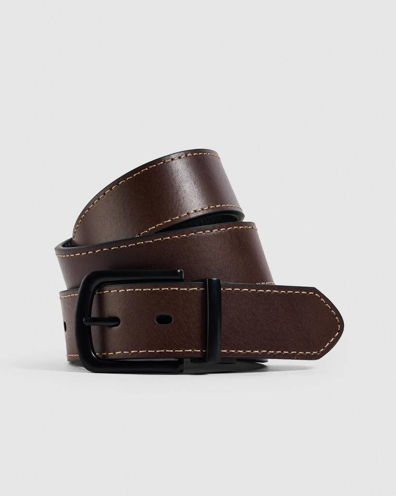 Lucid Remark Leather Belt for Mens