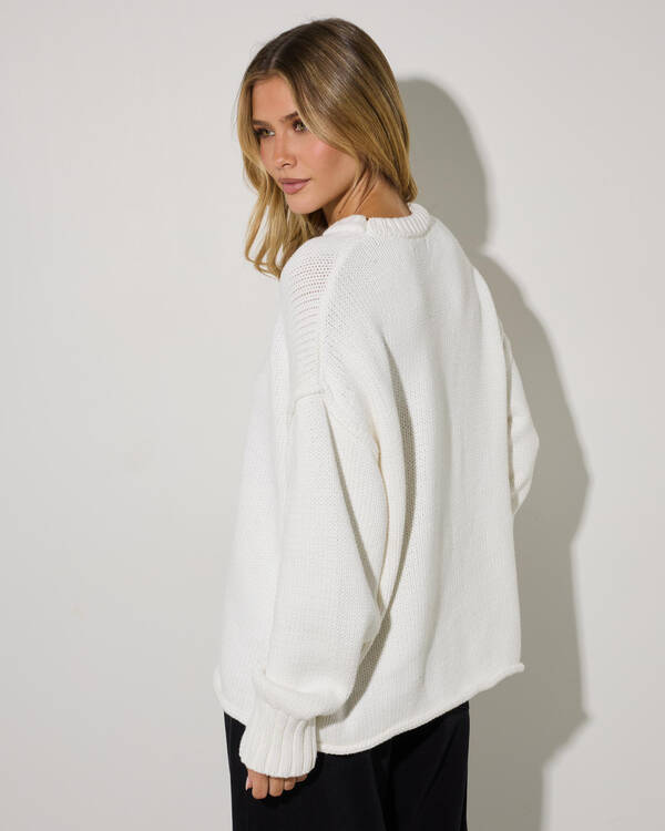 Du Soleil Patrina Crew Neck Knit for Womens