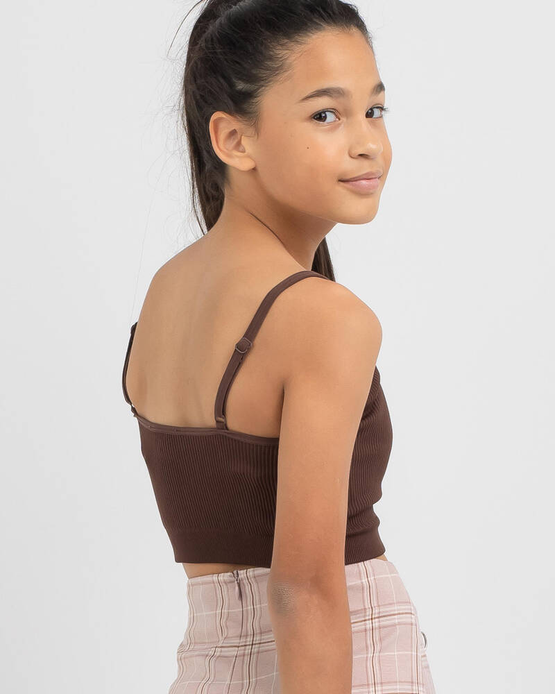 Mooloola Girls' Mickey Seamfree Crop Top for Womens