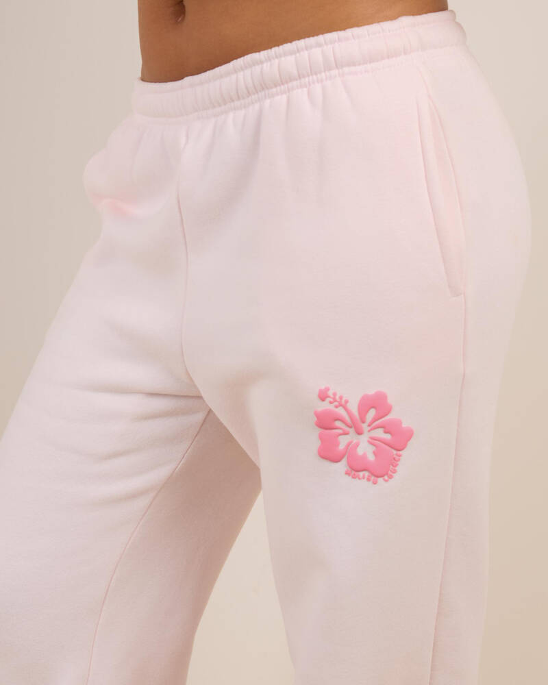 Malibu Lounge Malibu Lounge Hibiscus Sweatpants for Womens