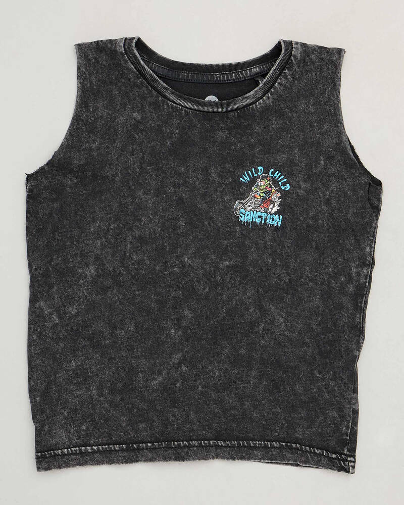 Sanction Toddlers' Wheelie Muscle Tank for Mens