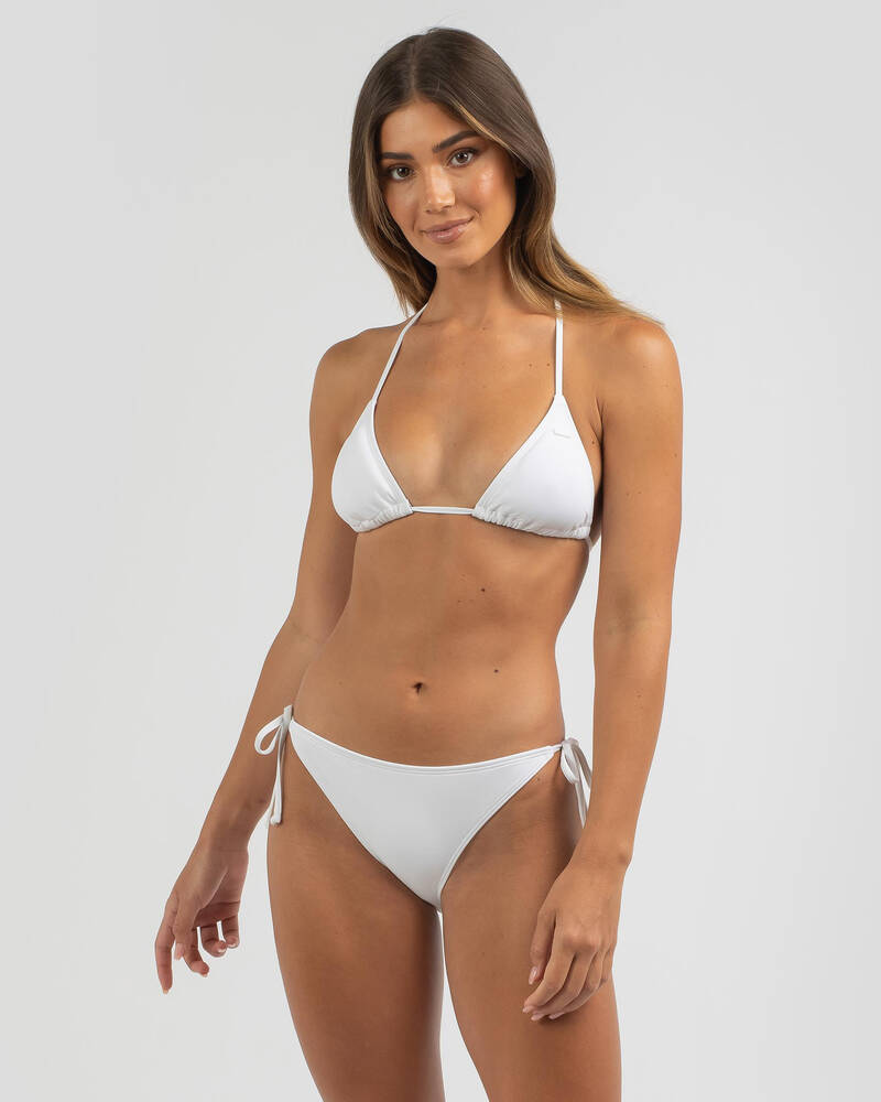 Roxy Beach Classics Mod Tiki Triangle Bikini Top for Womens
