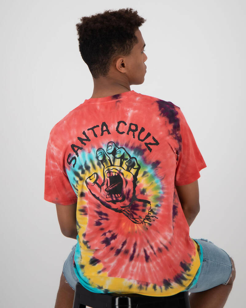 Santa Cruz Arched Hand T-Shirt for Mens