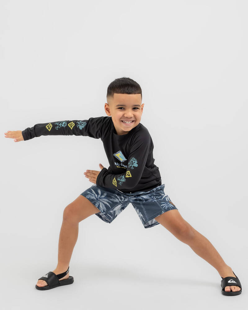 Rip Curl Toddlers' Micro Waves Long Sleeve Rash Vest for Mens