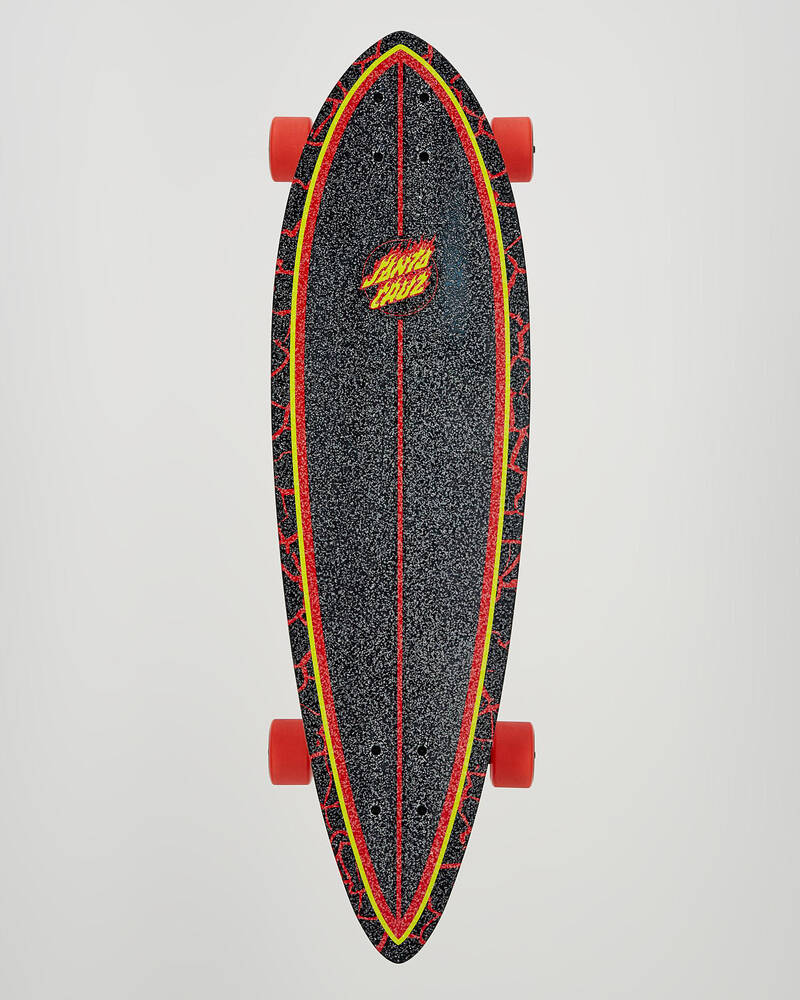 Santa Cruz Flame Dot 9.2" Pintail Cruiser for Mens
