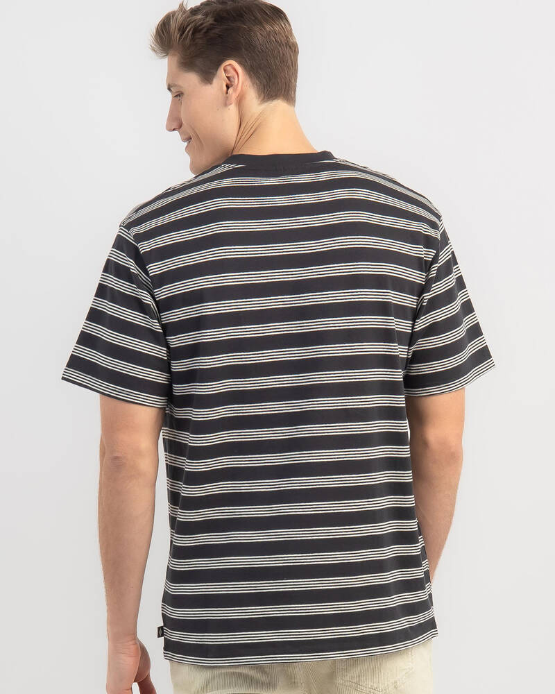 Rip Curl Quality Surf Products Stripe T-Shirt for Mens