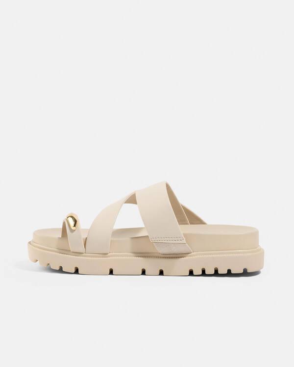 Ava And Ever Toe Ring Flatform Shoes for Womens