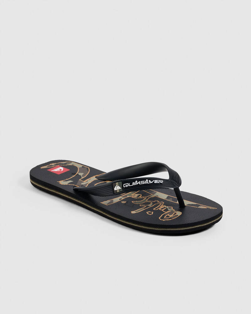 Quiksilver Boys' Moncata Art Thongs for Mens